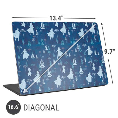 Disney Frozen II Frozen II Pattern Universal Laptop 16.6in (13.4 x 9.7in) Skin